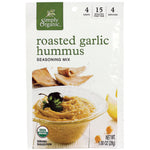 Simply Organic Roasted Garlic Hummus Mix, 1.00 oz