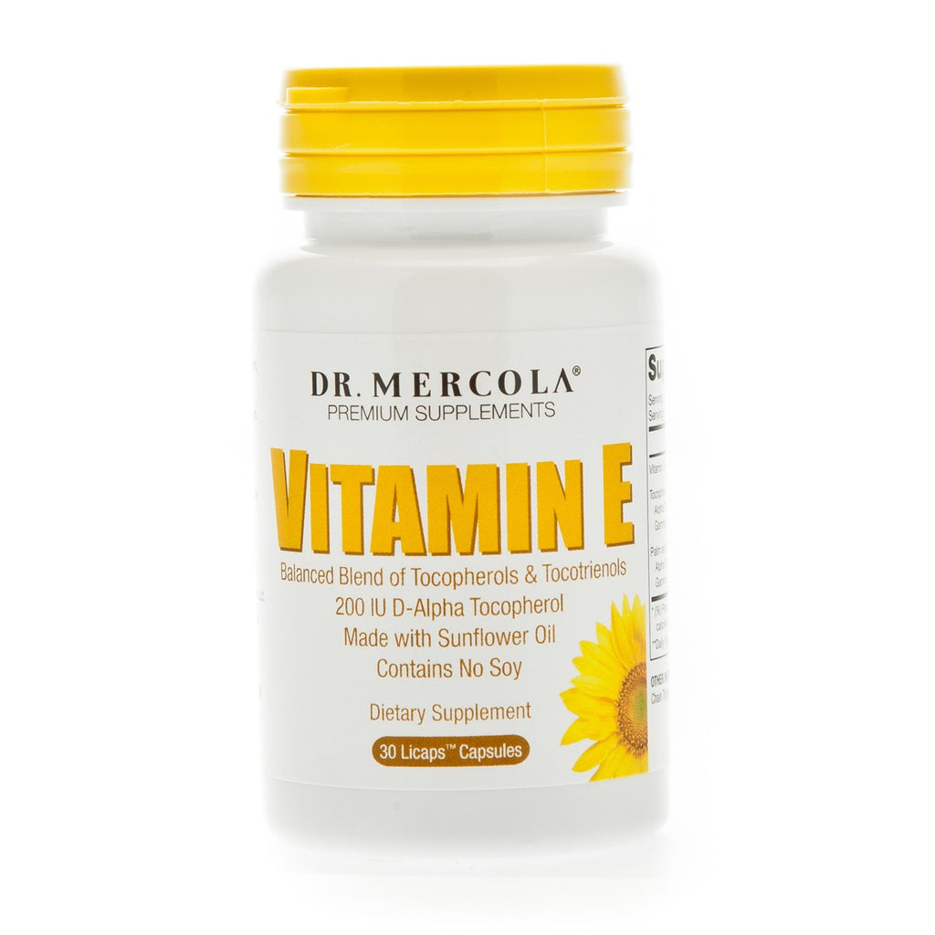 Dr. Mercola, Vitamin E, 30 caps