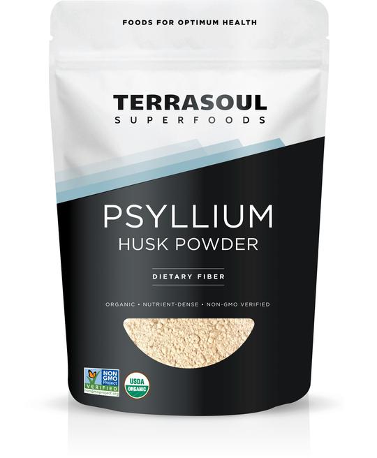 Terrasoul, Psyllium Husk Powder, 16 Oz