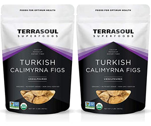 Terrasoul, Organic Dried Turkish Smyrna Figs, 32 Oz