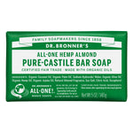 Dr. Bronner's Magic Soaps, Pure Castile Soap, Hemp Almond, 5 oz BAR