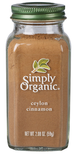 Simply Organic, Organic Ceylon Cinnamon, 2.08 oz