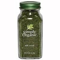 SIMPLY ORGANIC SSNNG DILL WEED ORG BTTL