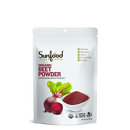 Sunfood, Organic Beet Powder, 8oz