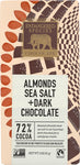 Endagered Species, Almonds Sea Salt & Dark Chocolate 72%, 3 oz