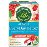 Traditional Medicinals, Everyday Detox Herb Tea, 16 bags