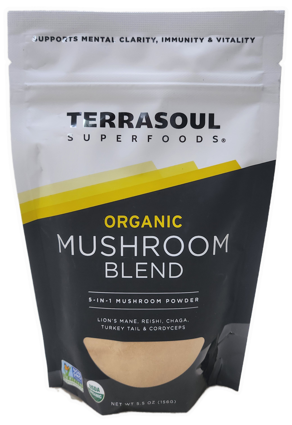 Terrasoul, Organic Mushroom Blend, 5.5 oz