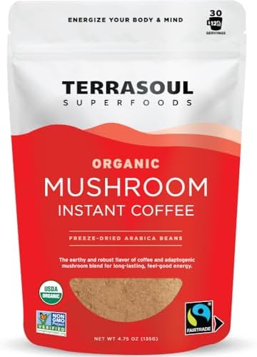 Terrasoul, Organic Mushroom Coffee, 4.75oz