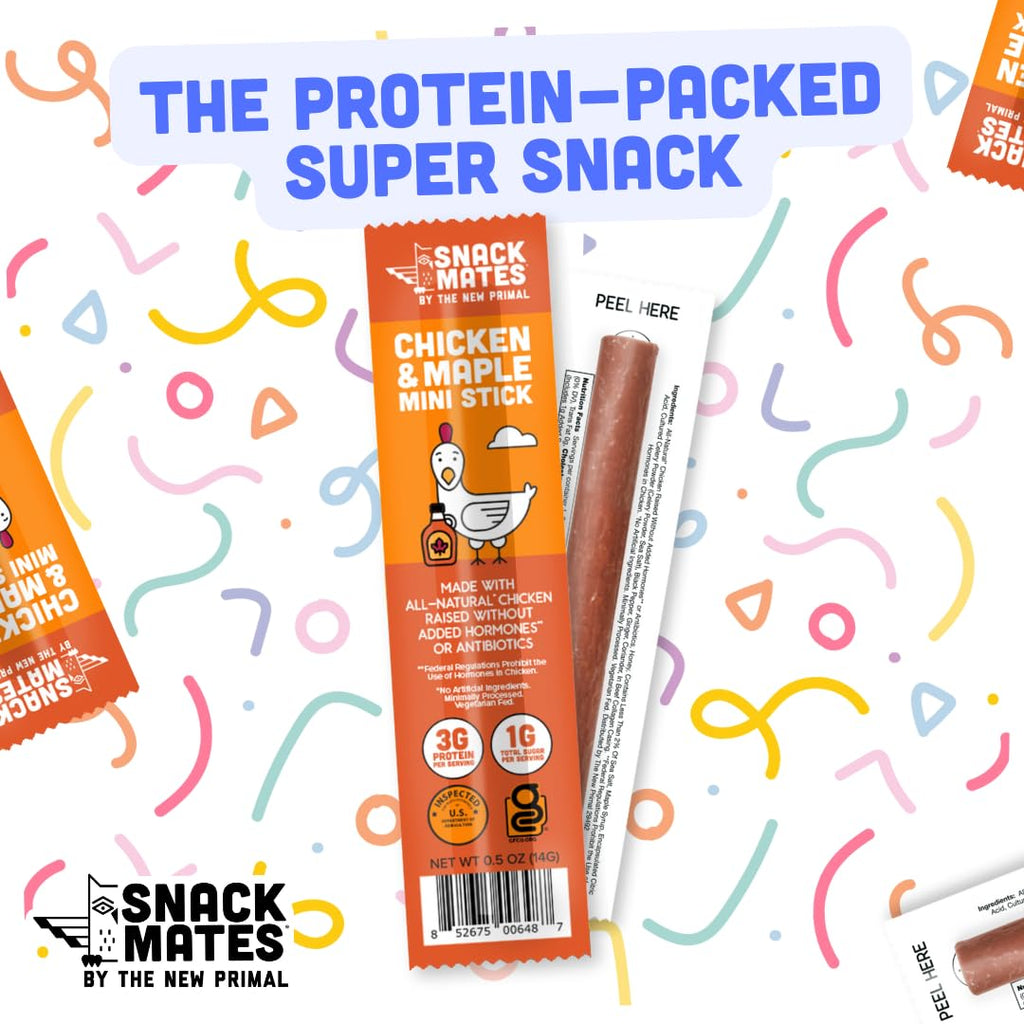 The New Primal, Chicken & Maple Stick, All-Natural Chicken, 0.5 oz