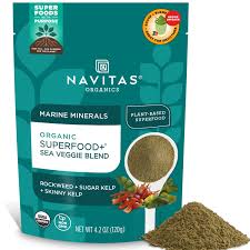 Navitas Organics, Marine Minerals, Organic Superfood+ Sea Veggie Blend, 4.2 oz (120 g)