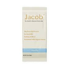 Jacob Protein Bar, Vanilla, 2 oz
