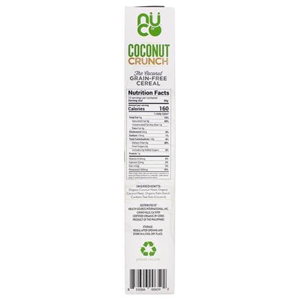 Nuco, Coconut Crunch Cereal, 10.58 oz