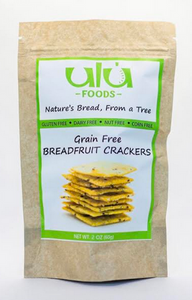 ULU Foods, GF Breadfruit Crackers, Chia & Sea Salt, 3.5 oz