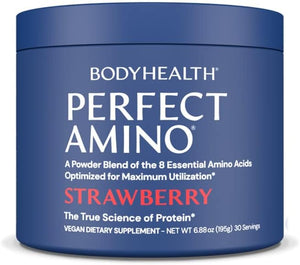 Body Health, Perfect Amino Powder, Strawberry, 30 servings