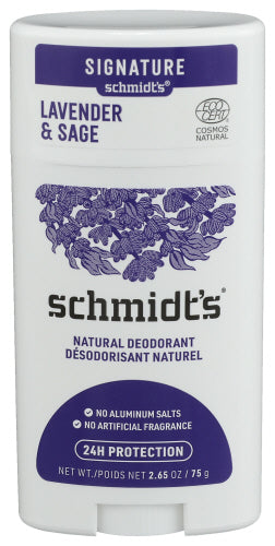 Schmidt's Deodorant, Lavender Sage - 2.65OZ