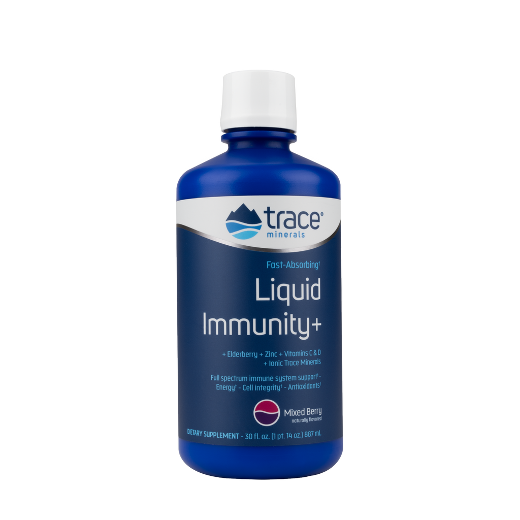 Trace Minerals, Liquid Immunity + 30 fl oz