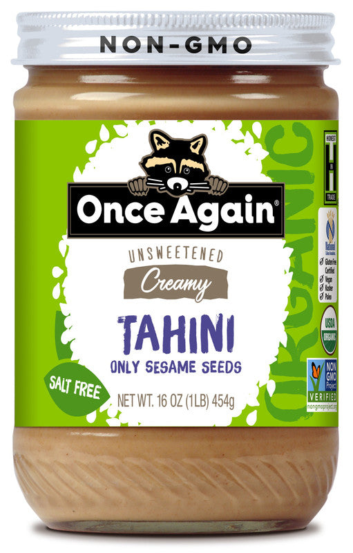 Once Again, Organic Creamy Tahini, 16 oz