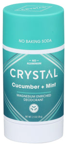 Crystal Deodorant, Cucumber Mint - 2.5OZ