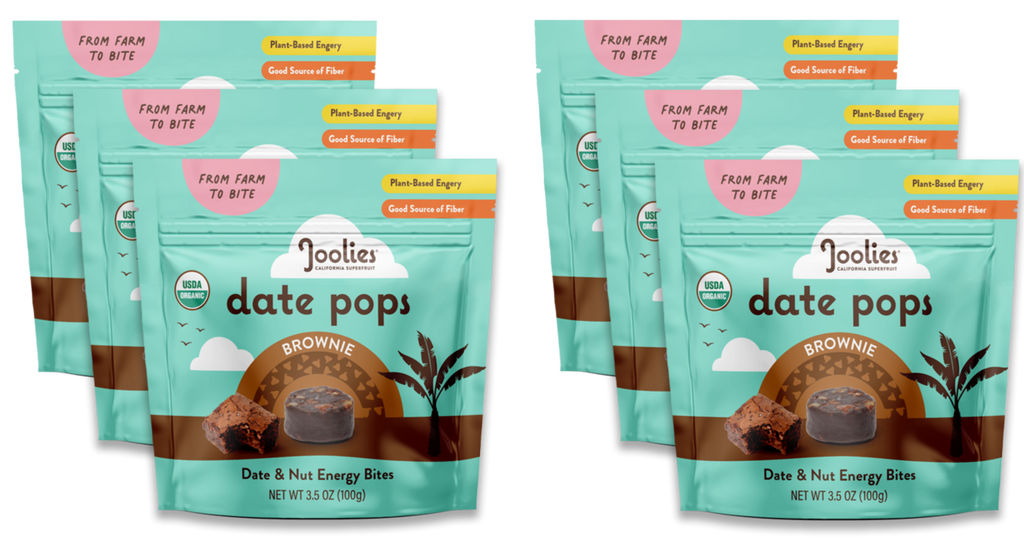 Joolie's, Date Pops Brownie Org, 3.5 oz