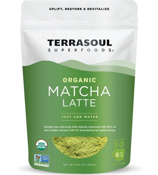 Terrasoul, Matcha Latte. 8.47 oz