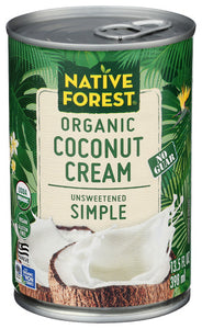 Native Forest, Cream Coconut Simple - 13.5OZ