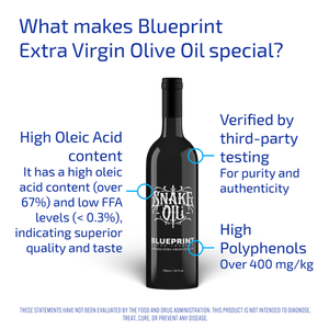 Blueprint (Bryan Johnson), Premium Extra Virgin Olive Oil, 25 fl oz