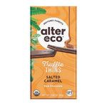 Alter Eco, Salted Caramel Dark Chocolate Truffle Thins Bar 2.96 oz