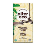 Alter Eco, Creme Brulee Truffle Thins Bar, 2.96 oz