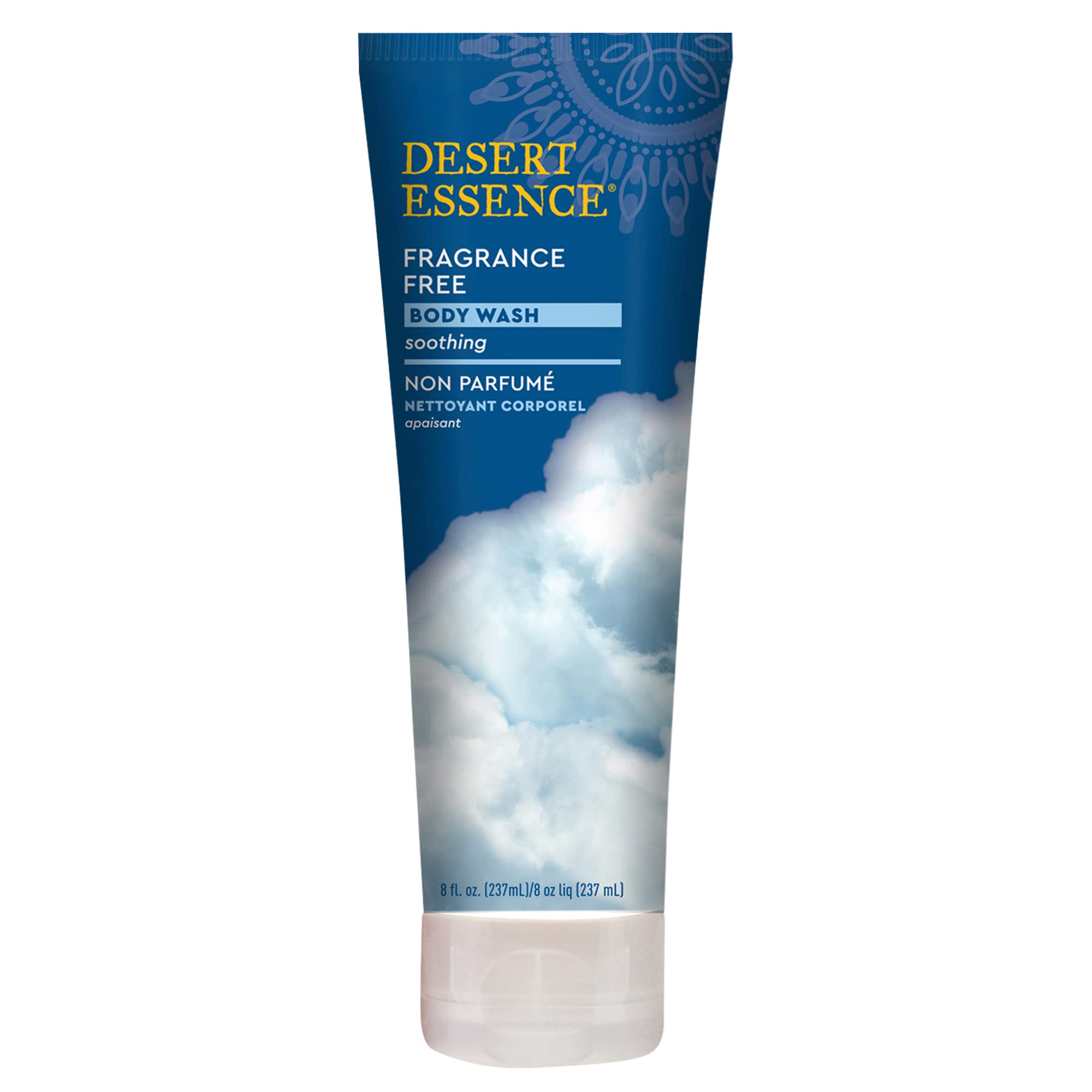 Desert Essence, Organic Unscented Body Wash, 8oz