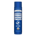 Dr. Bronner's Magic Soaps, Organic Lip Balm, Peppermint, 0.15 oz