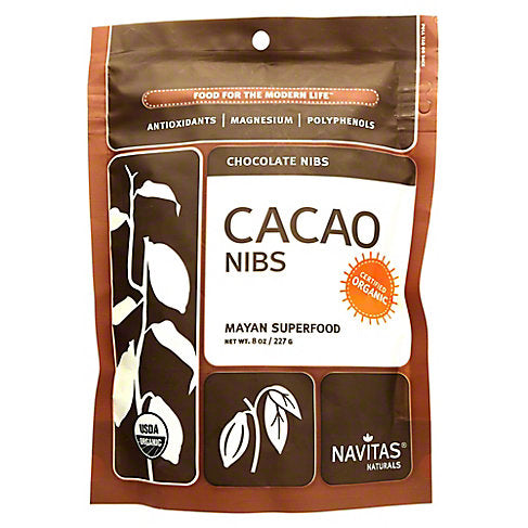 Navitas Organics, Certified Organic Cacao Nibs, 8 oz