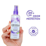 Crystal Body Deodorant Spray, Lavender & White Tea, 4 oz