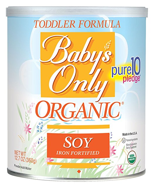 Baby's Only Organic, Baby's Only Organic, Soy Iron Fortified, Toddler Formula, 12.7 oz