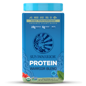 Sun Warrior, Protein Powder Raw, Plant-Based, Warrior Blend, Natural, 750G