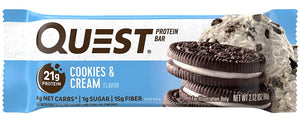 Quest Protein Bar, Cookies & Cream, 2.12 oz