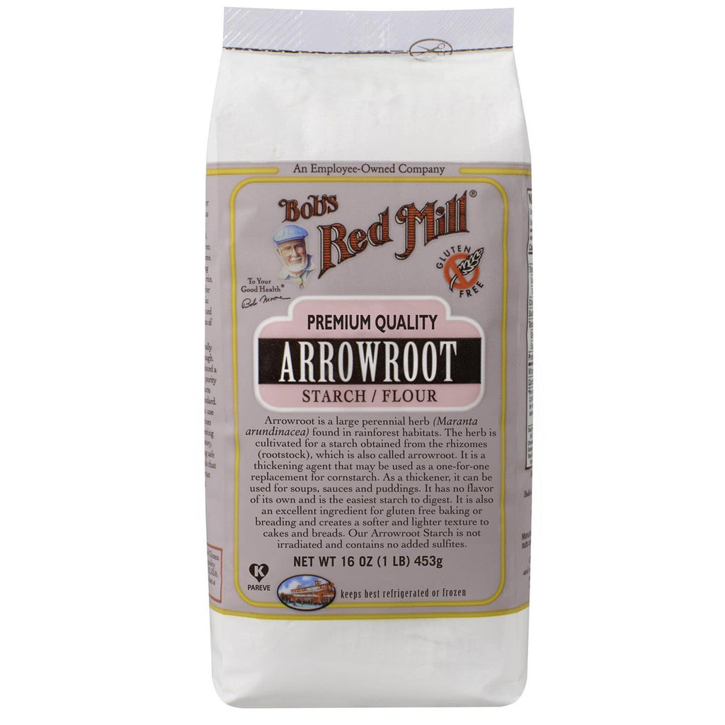 Bob's Red Mill, Arrowroot Starch Flour, 16 oz