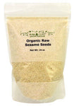 Raw Guru, Organic Hulled Sesame Seeds, 1 lb