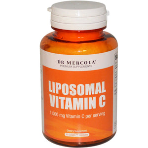 Dr. Mercola Liposomal Vitamin C 1000mg, 60 caps