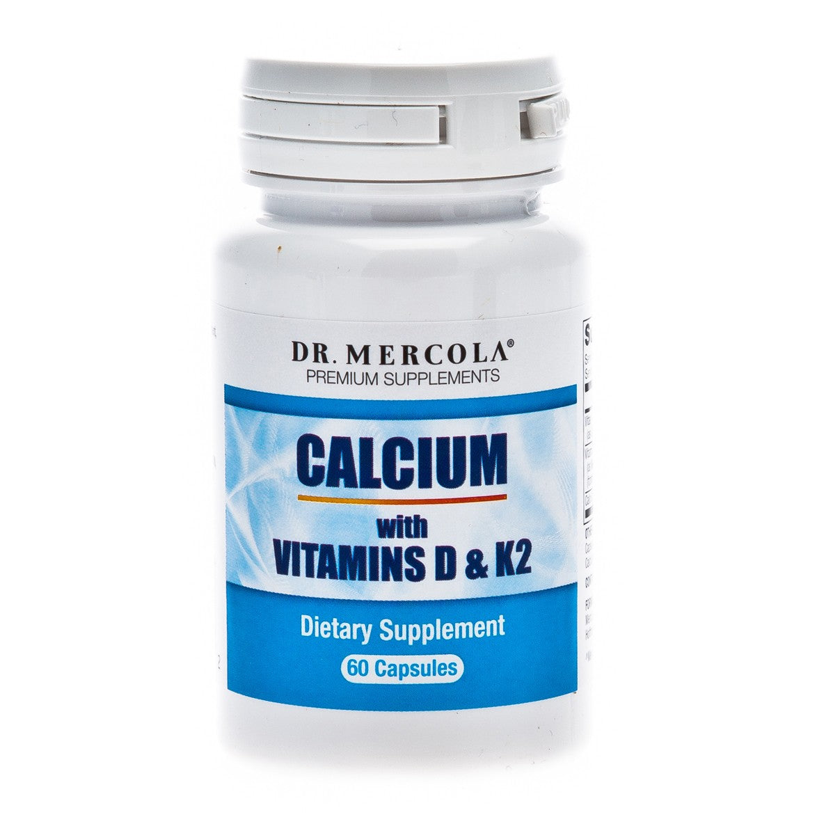 Dr. Mercola Calcium with Vitamin D3/K2, 30 caps