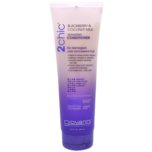 Giovanni, 2chic Collection, Repairing Conditioner, Blackberry & Coconut Milk, 8.5 fl.