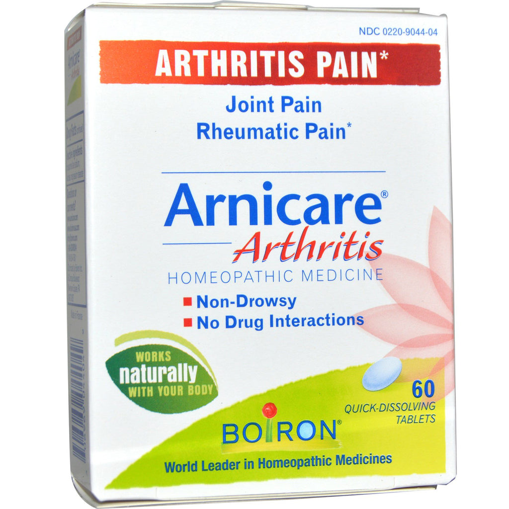Boiron, Arnicare, Arthritis Pain, 60 Quick-Dissolving Tablets