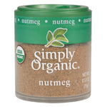 Simply Organic, Nutmeg, Ground ORGANIC, 0.53 oz. Mini Spice