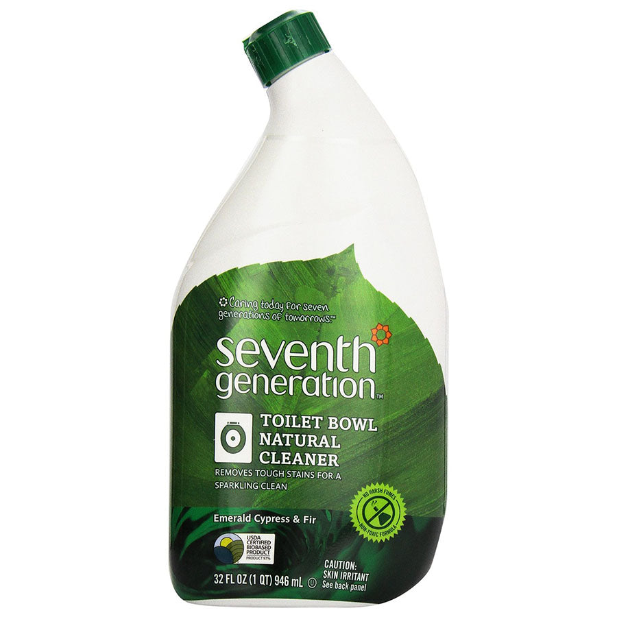 Seventh Generation Household Cleaners Toilet Bowl Cleaner, Emerald Cypress & Fir 32 fl. oz.