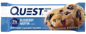Quest Protein Bar, Blueberry Muffin, 2.12 oz