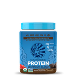 Sun Warrior, Protein Powder Raw, Plant-Based, Warrior Blend, Chocolate, 375G