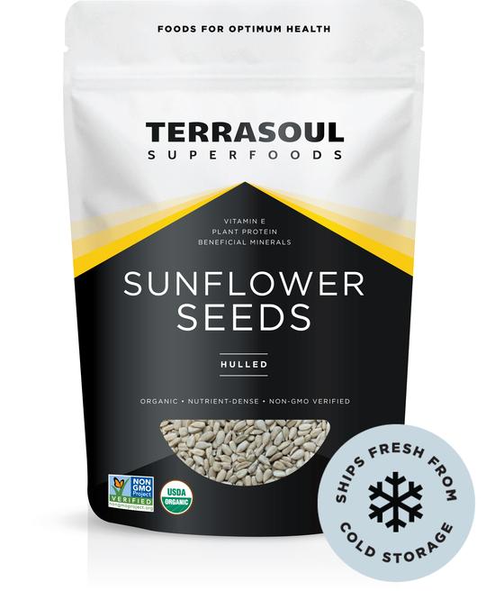 Terrasoul, Organic Raw & Shelled Sunflower Seeds, 32 oz