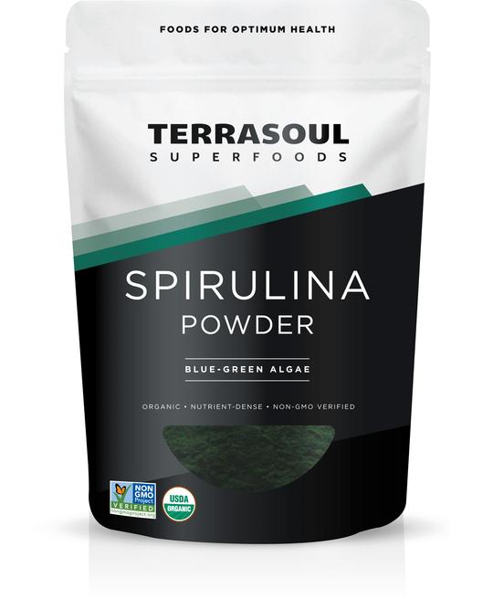Terrasoul, Organic Spirulina Powder, 6oz