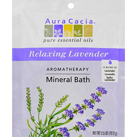 Aura Cacia, Lavender Mineral Bath 2.5 oz