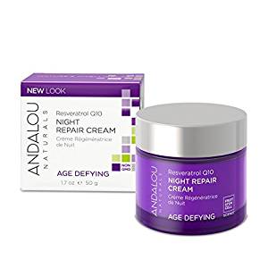 Andalou Naturals, Age Defying Resveratrol Q10 Night Repair Cream, 1.7 oz