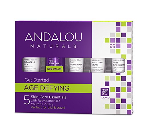 Andalou Naturals, Age Defying Kit, 5pc